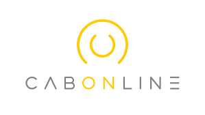 Cabonline and name logo yellow and black white background[2]
